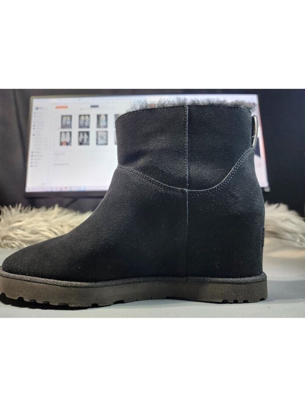 UGG boots classic femme zip mini size 10